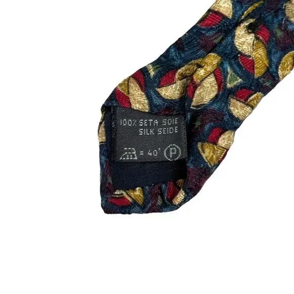 Ermenegildo Zegna‎ Silk Tie Men's Vintage Neck Tie - Picture 9 of 11